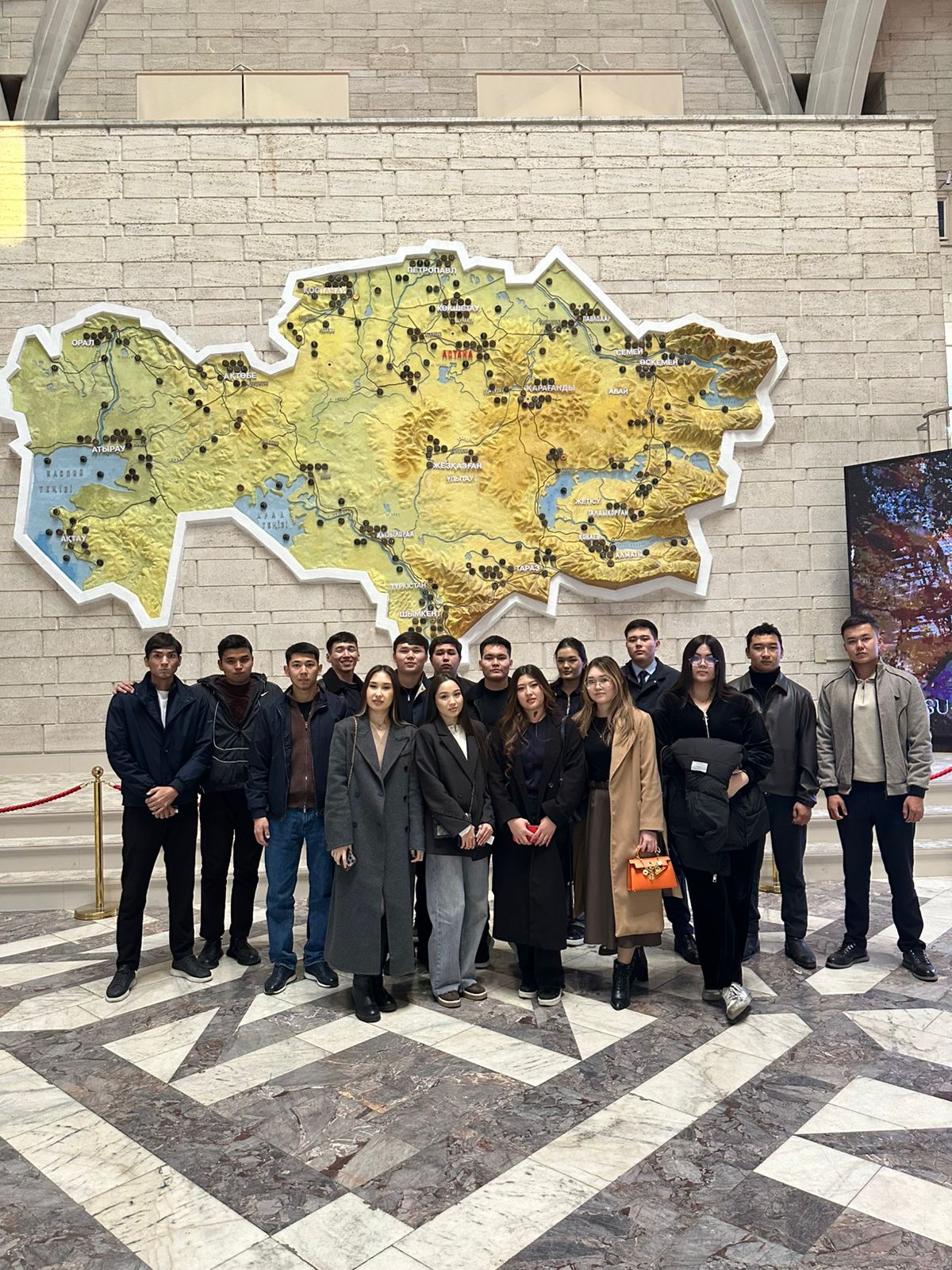 Тарихқа саяхат: заң факультеті студенттері ҚР Ұлттық музейінде